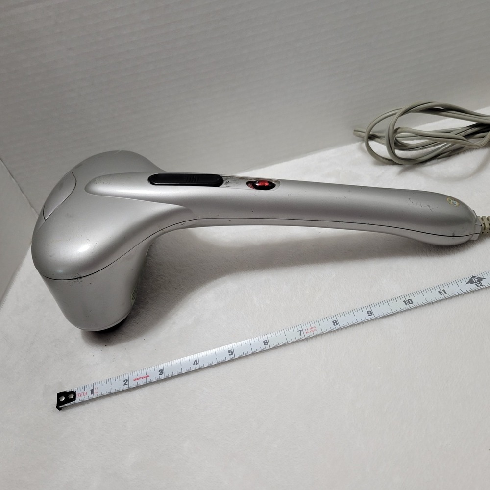 Homedics Model PA-MH Dual Pivoting Heads Percussion Hand Held Massager *WORKS*‎
